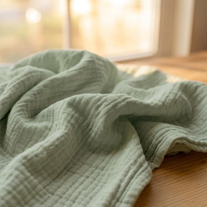 Couverture douce en gaze de coton