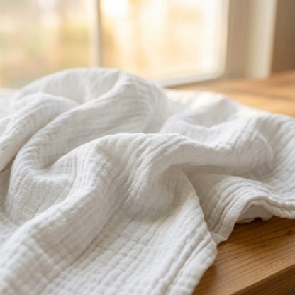 Couverture douce en gaze de coton