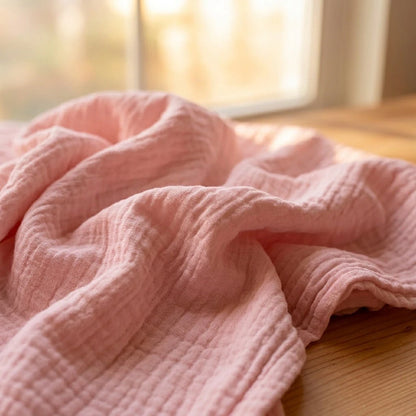 Couverture douce en gaze de coton