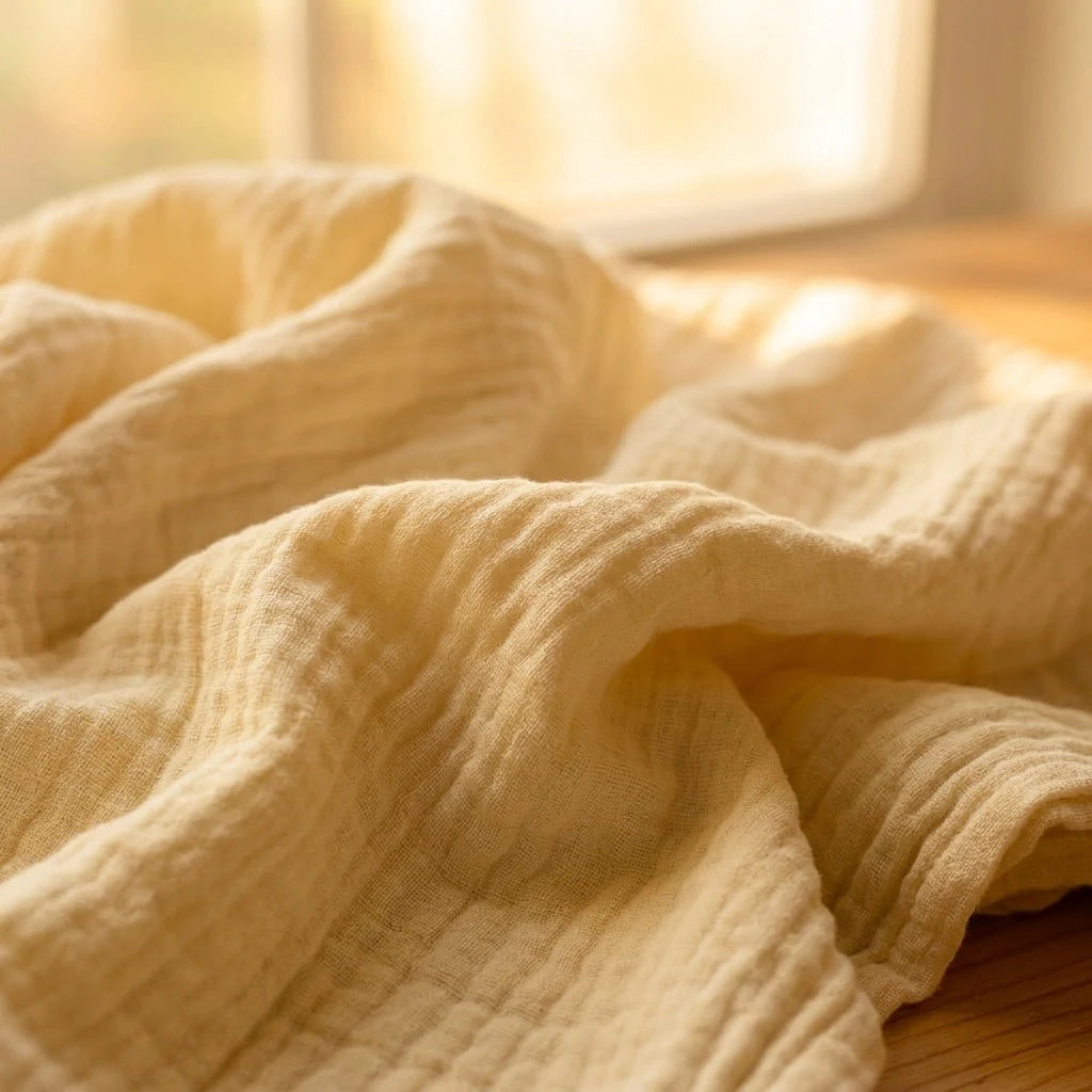 Couverture douce en gaze de coton