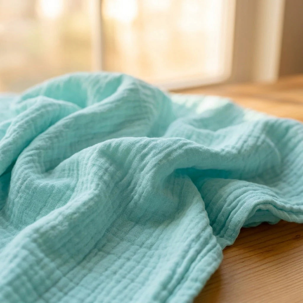 Couverture douce en gaze de coton