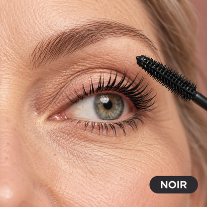 Illustration de la teinte Noir sur les cils