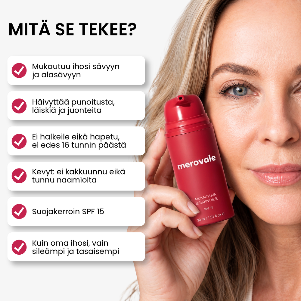 Nuorentava mukautuva meikkivoide